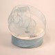 30 mm Baby Blue Organza Ribbon Wired Edge 20 m