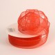 30 mm Red Organza Ribbon Wired Edge 20 m